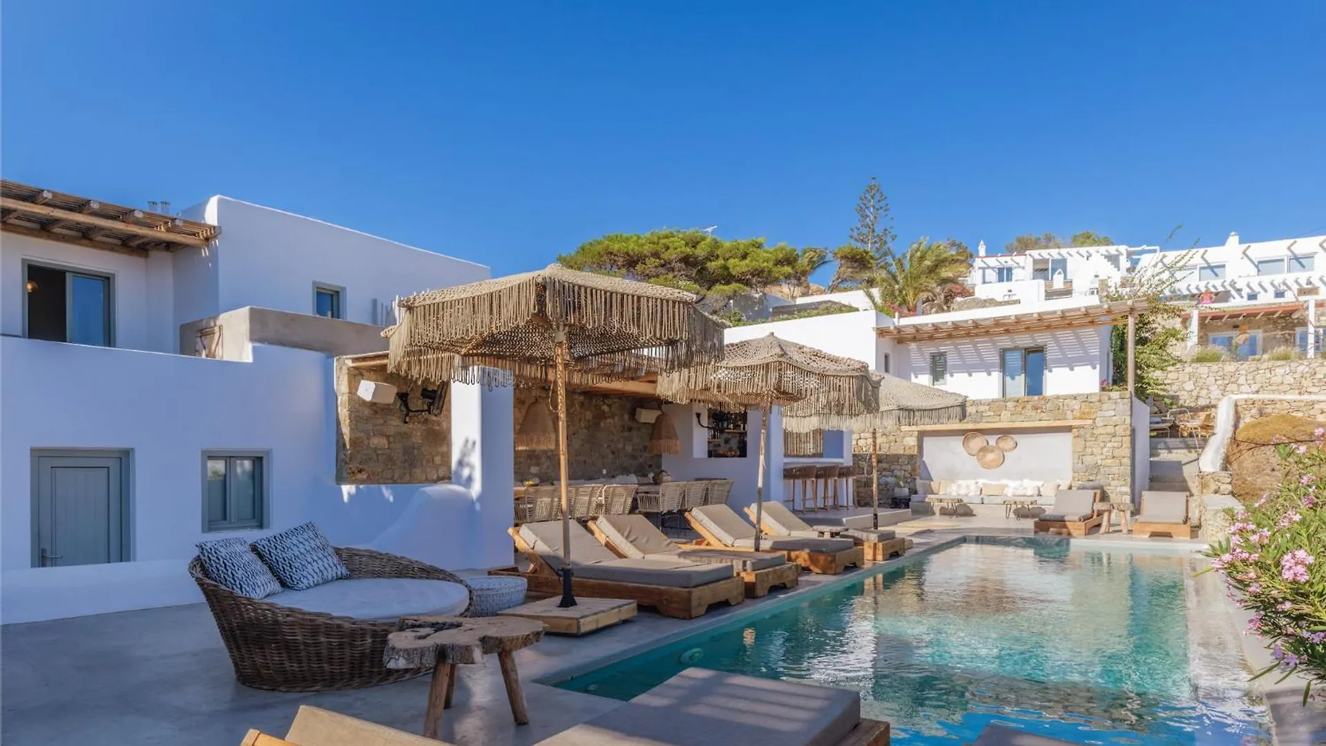 Trinity Mykonos - Beachfront Villa プラティス・ヤロス ギリシャ