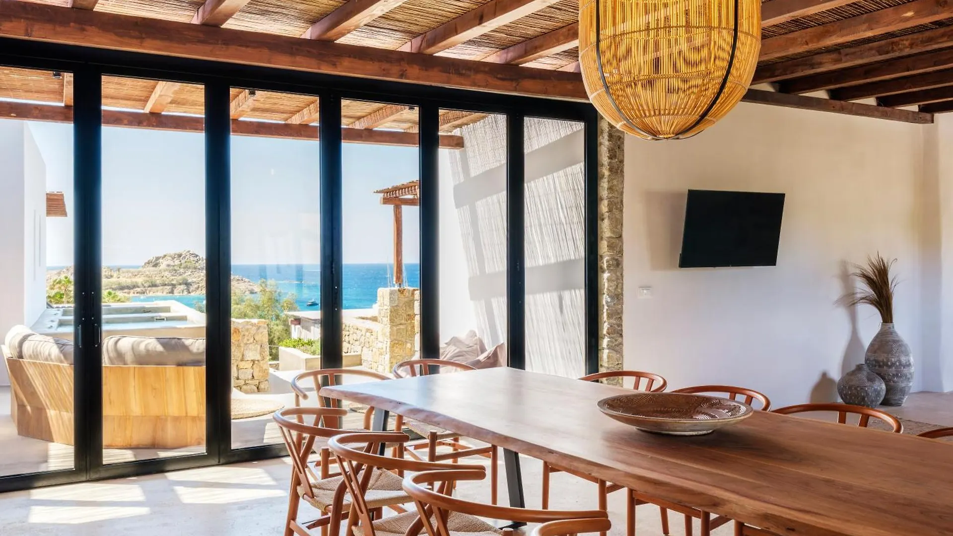 Trinity Mykonos - Beachfront Villa プラティス・ヤロス 3*,  ギリシャ