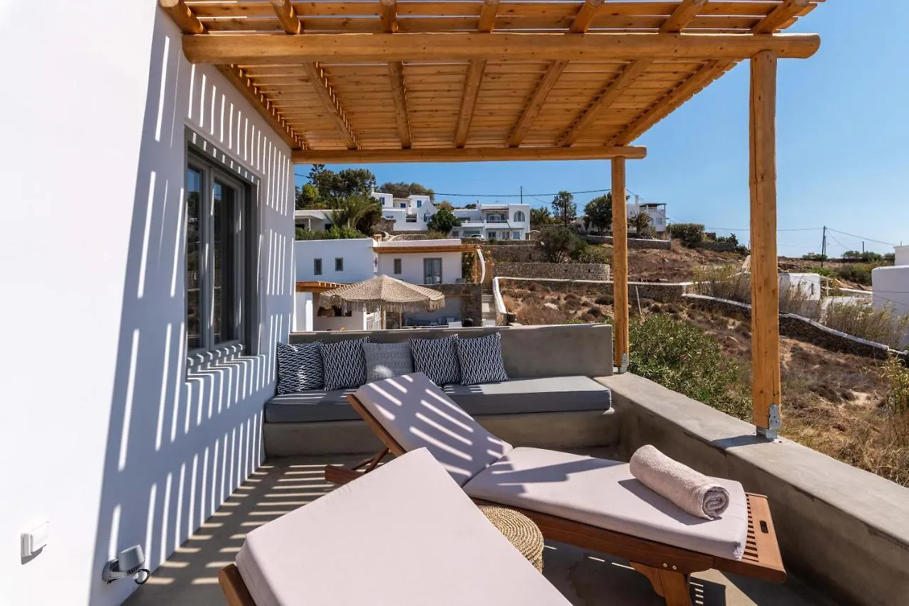 Trinity Mykonos - Beachfront Villa プラティス・ヤロス ホテル